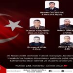 TUNCELİ NAZIMİYE SARIYAYLA JANDARMA KARAKOLU ŞEHİTLERİ-30 NİSAN 2010
