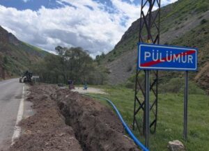 PÜLÜMÜR BELEDİYESİ-YİBO-SU ŞEBEKESİ DÖŞEME