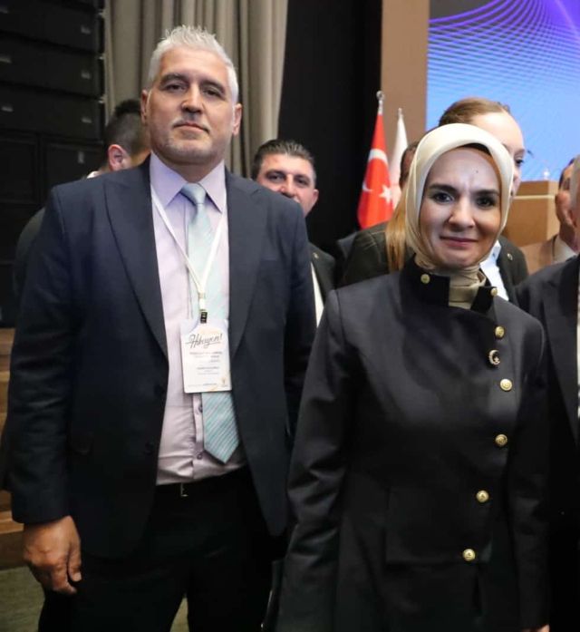 YILMAZ KILIÇOĞLU VE AİLE BAKANI MAHİNUR ÖZDEMİR GÖKTAŞ