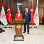 AİLE BAKAN MAHİNUR ÖZDEMİR GÖKTAŞ-TUNCELİ VALİSİ ŞEFİK AYGÖL