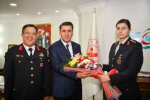 TUĞGENERAL BÜLENT BAYKAL-VALİ ŞEFİK AYGÖL-JANDARMANIN KURULUŞ YIL DÖNÜMÜ