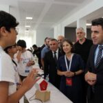 VALİ ŞEFİK AYGÖL-BÜLENT SÜNER-YILMAZ KILIÇOĞLU-PÜLÜMÜÜR GAZİ ANADIOLU LİSESİ STANDI-TUNCELİFEST