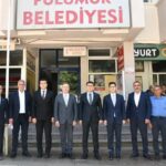 VALİ ŞEFİK AYGÖL-PÜLÜMÜR BELEDİYESİ ZİYARETİ
