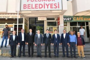 VALİ ŞEFİK AYGÖL-PÜLÜMÜR BELEDİYESİ ZİYARETİ