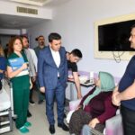 VALİ ŞEFİK AYGÖL-TUNCELİ DEVLET HASTANESİ BAYRAMLAŞMA--