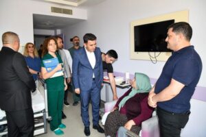 VALİ ŞEFİK AYGÖL-TUNCELİ DEVLET HASTANESİ BAYRAMLAŞMA--