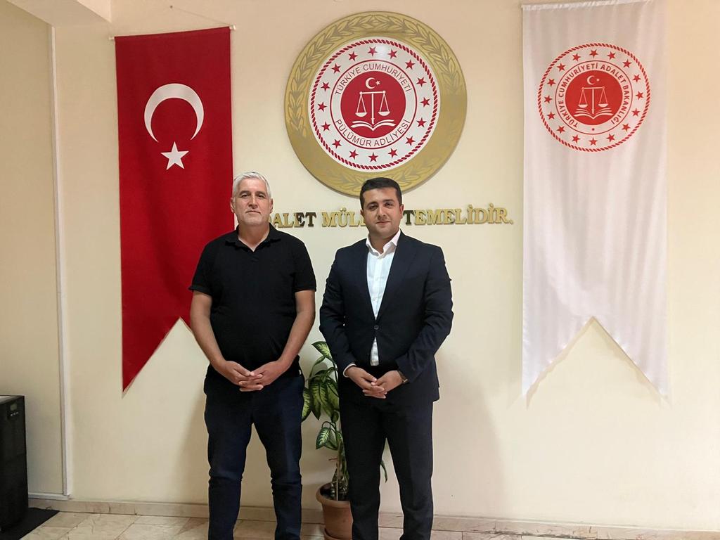 YILMAZ KILIÇOĞLU-PÜLÜMÜR CUMHURİYET BAŞSAVCISISI İBRAHİM AKDAĞ