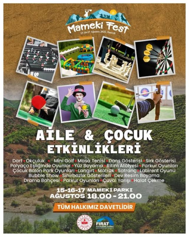 MAMEKİ FESTİVALMAMEKİFEST-15-17 AĞUSTOS 2025