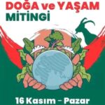 DERSİM DOĞA MİTİNGİ-AFİŞ