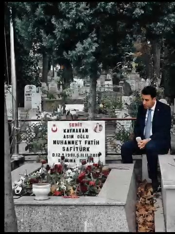 ŞEFİK AYGÖL-ŞEHİT KAYMAKAKAM MUHAMMET SAFİ TÜRK MEZARINDA-0