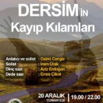 DERSİM'İN KAYIP KILAMLARI-KARTAL KONSERİ