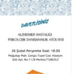 ALZHEİMER DERNEĞİ-TUNCELİ