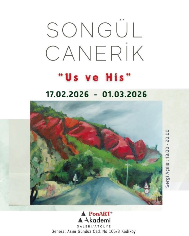 SONGÜL CANERİK, US VE HİS SERGİSİ-AFİŞ