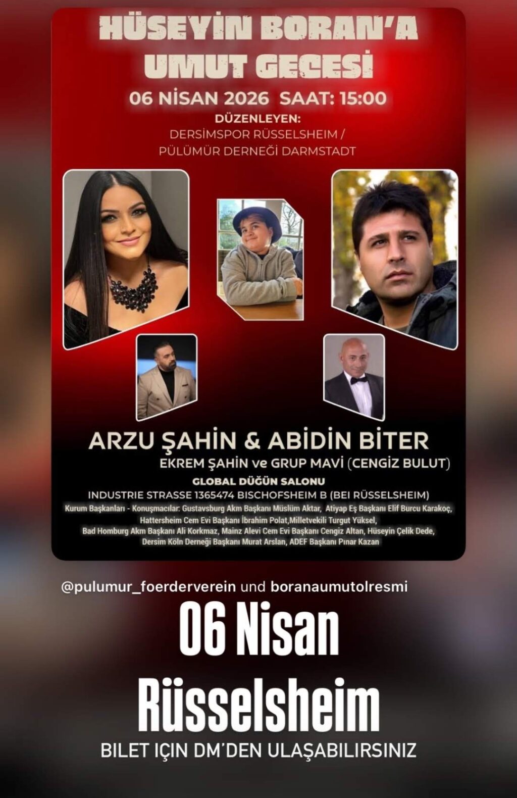 HÜSEYİN BORAN GECESİ