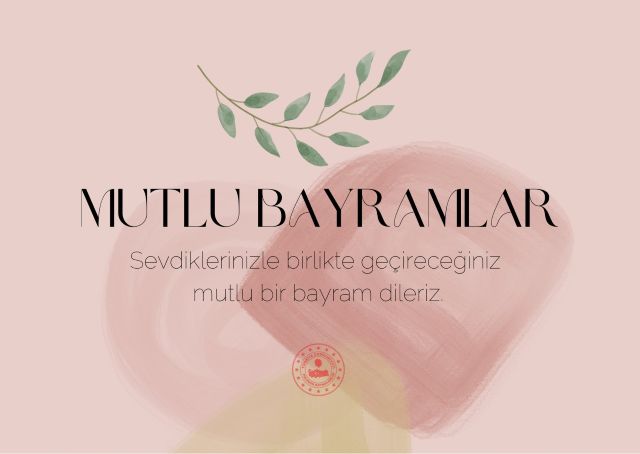 PÜLÜMÜR KAYMAKAMLIÜI RAMAZAN BAYRAMI MESAJI