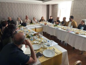 ŞÜKRÜ ASLAN-GRAND ŞAROĞLU-BASIN TOPLANTISI