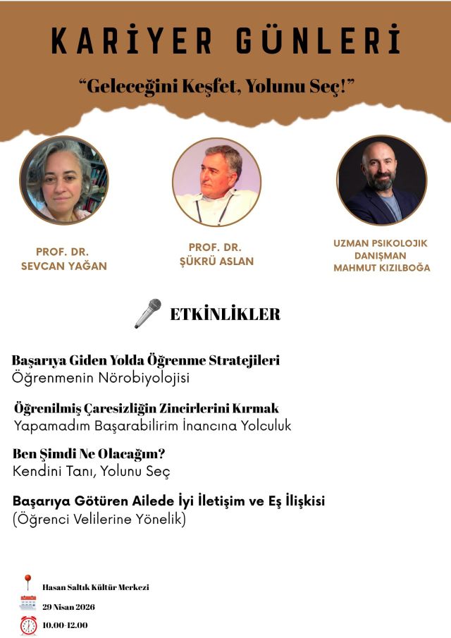 TUNCELİ EĞİTİM VAKFI KARİYER GÜNLERİ