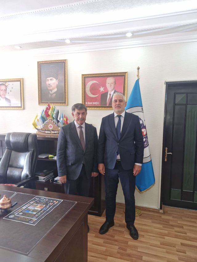 ERZİNCAN BELEDİYE BAŞKANI BEKİR AKSUN VE YILMAZ KILIÇOĞLU