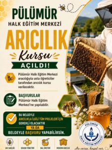PÜLÜMÜR ARICILIK KURSU