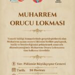 MUHARREM ORUCU LOKMASI-PÜLÜMÜR BÜYÜKÇEŞME