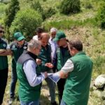 SALKIMÖZÜ VE DOĞANPINAR TARIMSAL SULAMA-DSİ MÜDÜR ENGİN ŞAHİN-DSİ BÖLGE MÜDÜRÜ ÖMER AÇIKGÖZ-YILMAZ KILIÇOĞLU-