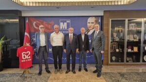 ŞÜKRÜ ASLAN-TÜRMOB BAŞKANI İRFAN HÜSEYİN YILDIZ-TÜRMOB BAŞKAN YARDIMCISI PROF. DR. CEMAL İBİŞ