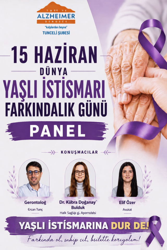 TUNCELİ ALZHEİMER ETKİNLİK 1