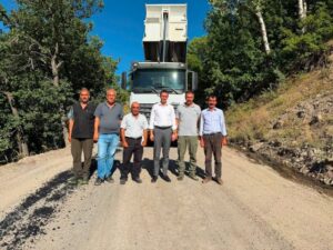 PULUMUR-KAYMAKAMI-MEHMET-AKIF-TEMUR-BOZAĞAKARADERBENT-ASFALTLAMA-KÖYLÜLER-4 AĞUSTOS 2026-jpg