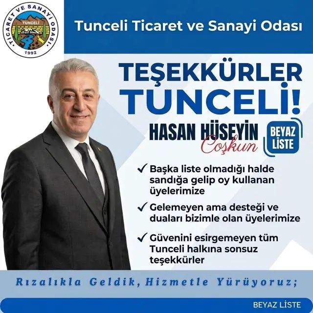 HASAN HÜSEYİ COŞKUN-SEÇİM ZAFERRİ