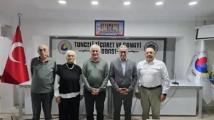 MEHMET IŞIK-SEVİM ŞENGEZER-ŞÜKRÜ ASLAN-HASAN HÜSEYİN COŞKUN-KEMAL AYAZ-TUNCELİ TİCARET VE SANAYİ ODASI